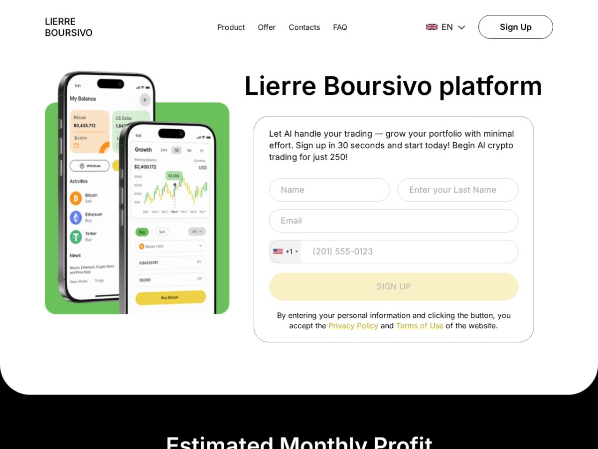 Screenshot of Lierre Boursivo